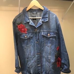 Plus Size Jean Jacket